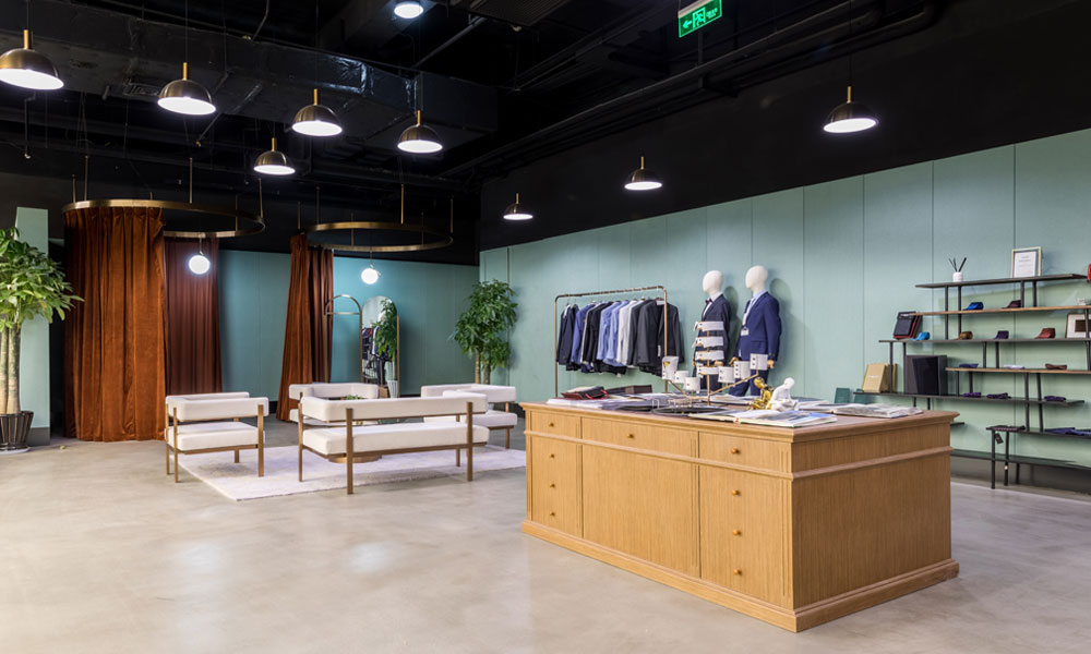 靜安商場店鋪設(shè)計(jì)服裝店裝修效果